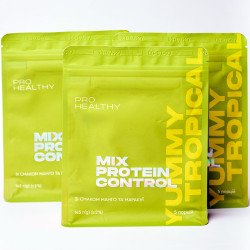 YUMMY TROPICAL— коктейлі Mix Protein Slim та Control тепер зі СМАКОМ МАНГО ТА МАРАКУЇ! 