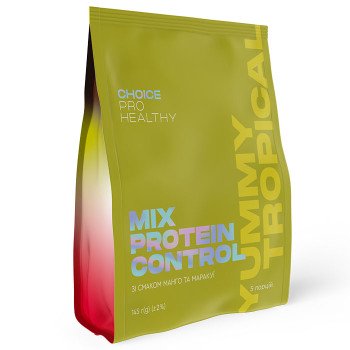 Mix Protein Control Yummy Tropical: Протеїновий коктейль для схуднення та контролю ваги