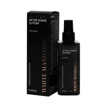 Antistress after shave lotion for men